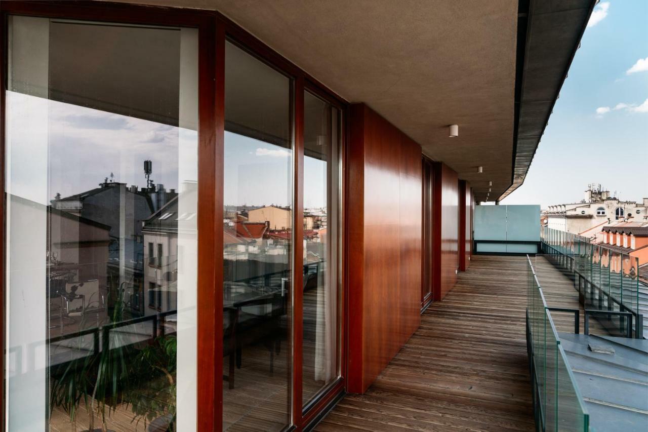 Ferienwohnung Penthouse Uptown - Loftaffair Krakau Exterior foto