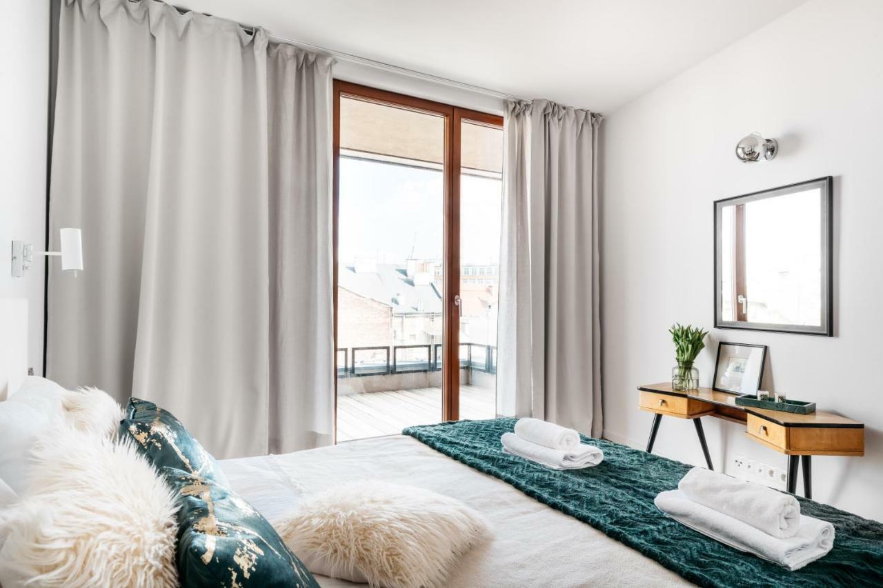 Ferienwohnung Penthouse Uptown - Loftaffair Krakau Exterior foto