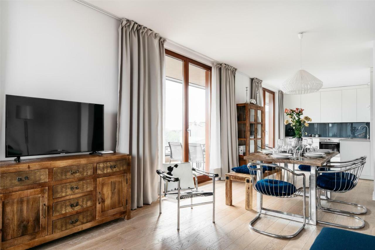Ferienwohnung Penthouse Uptown - Loftaffair Krakau Exterior foto