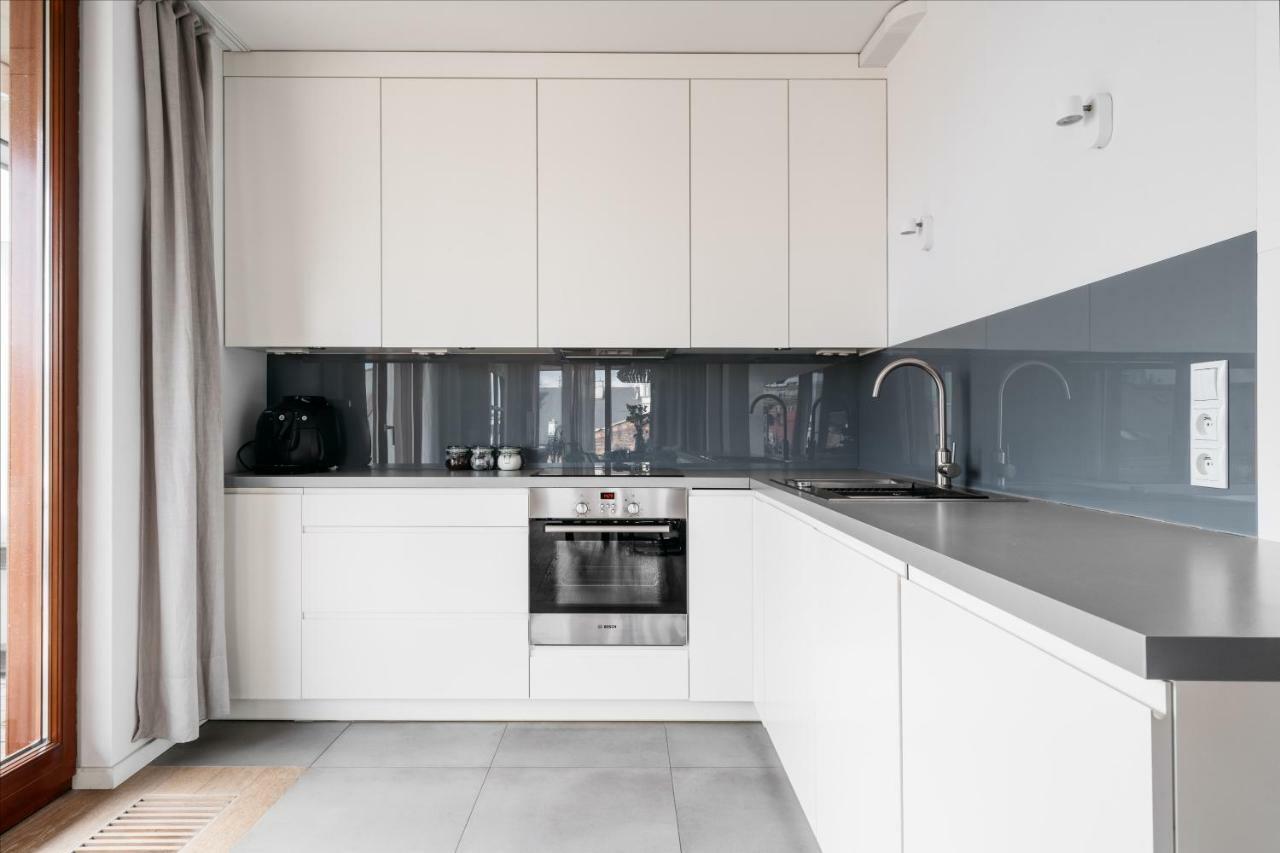 Ferienwohnung Penthouse Uptown - Loftaffair Krakau Exterior foto
