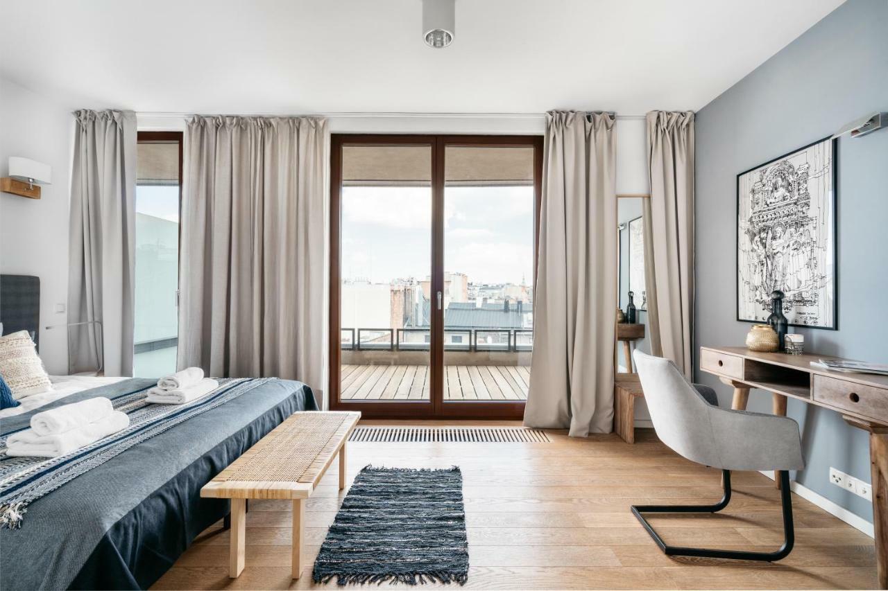 Ferienwohnung Penthouse Uptown - Loftaffair Krakau Exterior foto